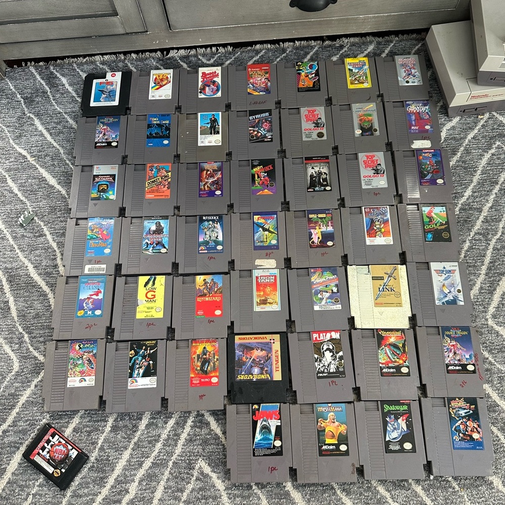Old Nintendo games VINTAGE